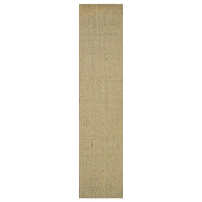 Tappeto in Sisal Naturale 66x300 cm Verde
