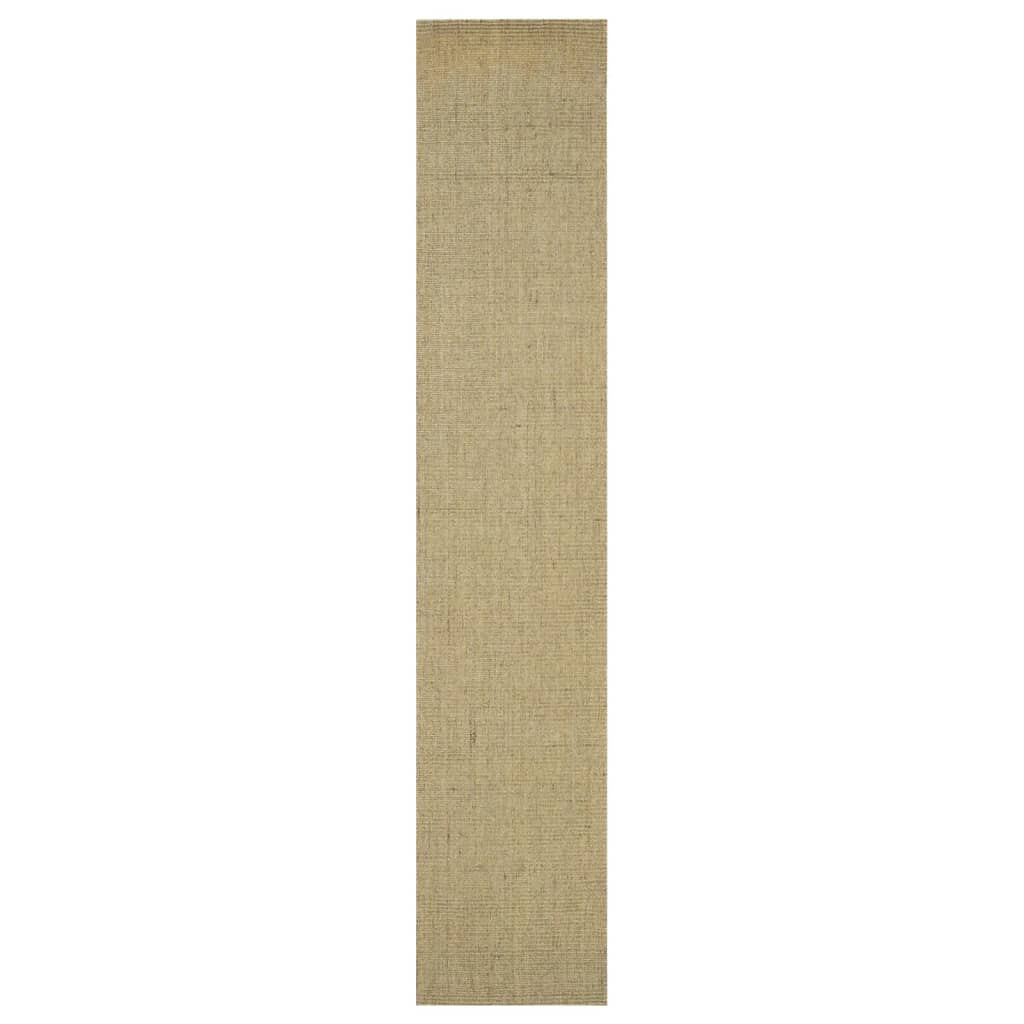 Tappeto in Sisal Naturale 66x350 cm Verde