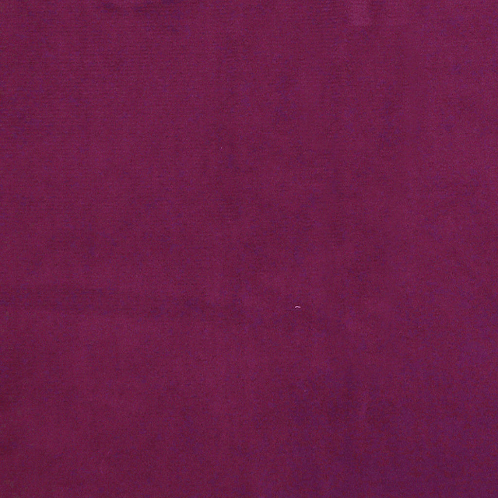 Sgabello Rotondo Viola in Velluto