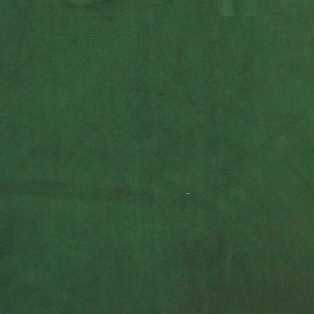 Sgabello Rotondo con Contenitore Verde in Velluto 31 x 37 cm