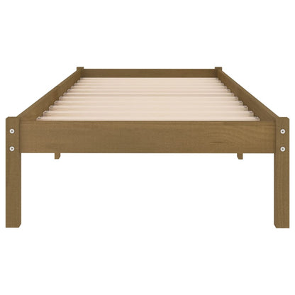 Giroletto senza Materasso Ambra in Legno di Pino 90x200 cm