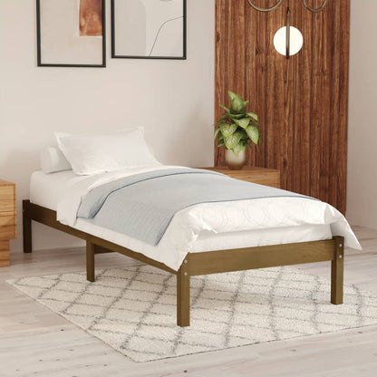 Giroletto senza Materasso Ambra in Legno di Pino 90x200 cm