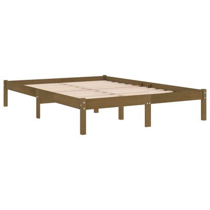 Giroletto Marrone Ambra in Legno Massello di Pino 120x200 cm