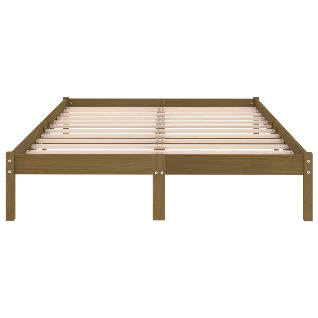 Giroletto Marrone Ambra in Legno Massello di Pino 120x200 cm