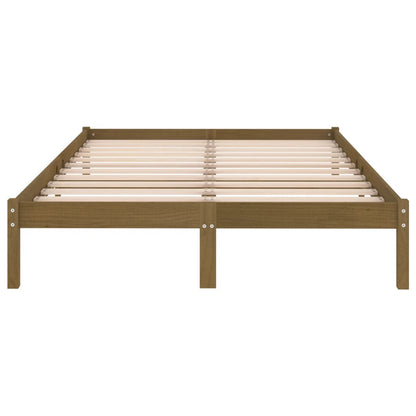 Giroletto Marrone Ambra in Legno Massello di Pino 120x200 cm
