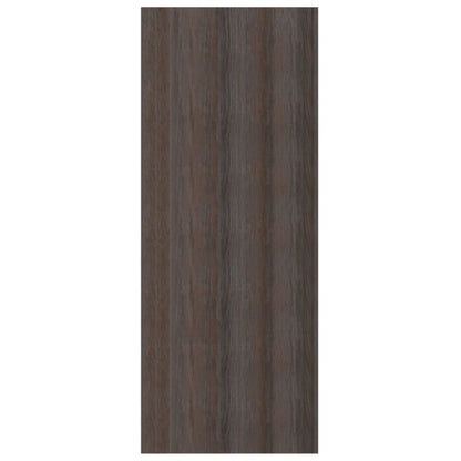 Libreria in Legno Multistrato 60x31x78cm Grigia Rovere Sonoma