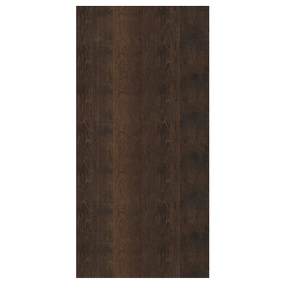 Scarpiera in Legno Multistrato 92x30x67,5 cm Rovere Fumo