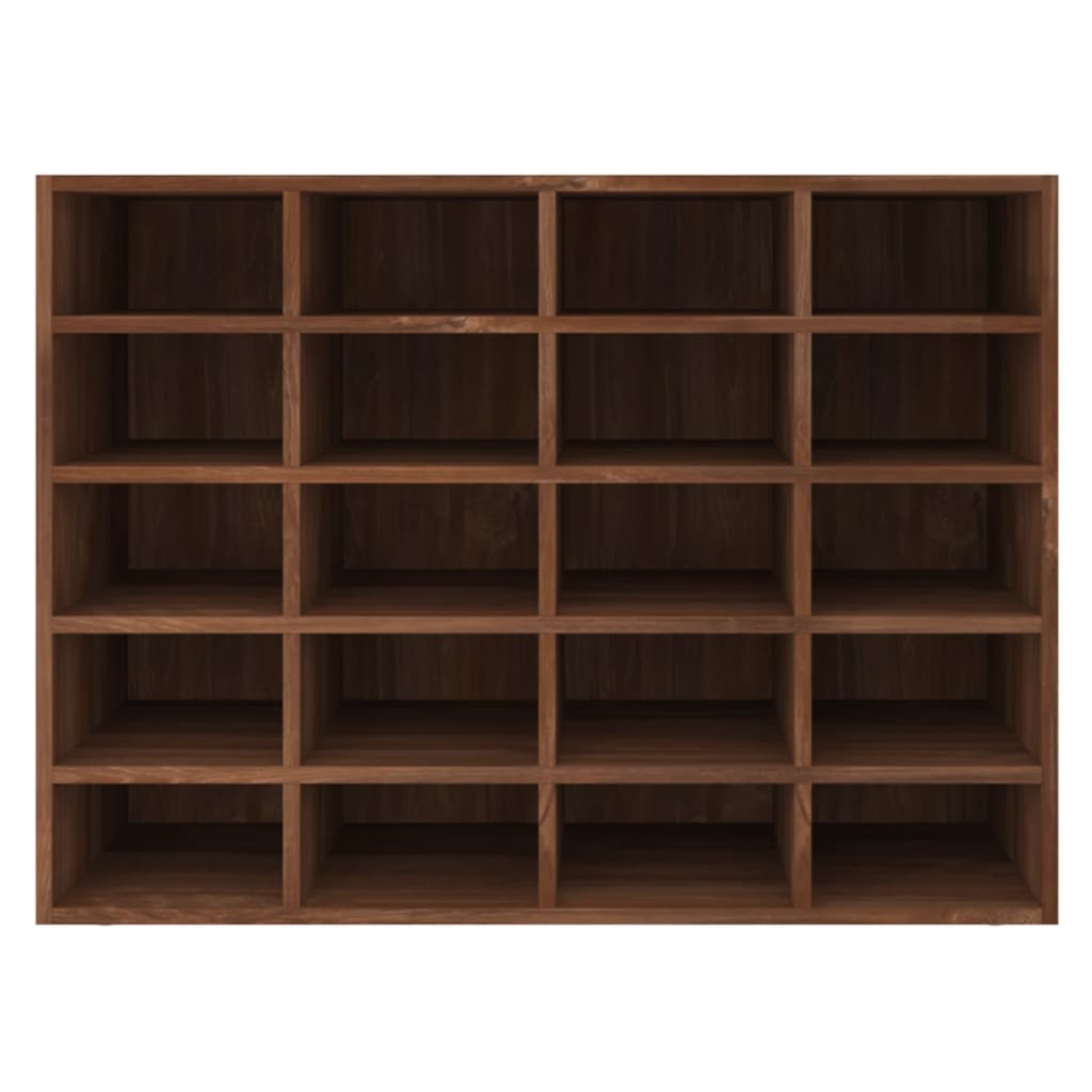 Scarpiera in Legno Multistrato 92x30x67,5 cm Rovere Marrone