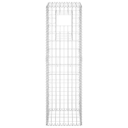 Cesti a Gabbione a Torre 2 pz 40x40x140 cm in Ferro