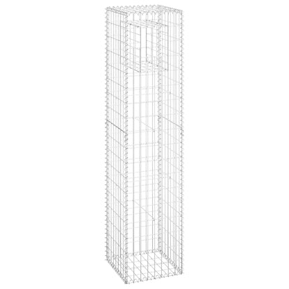 Cesti a Gabbione a Torre 2 pz 40x40x180 cm in Ferro