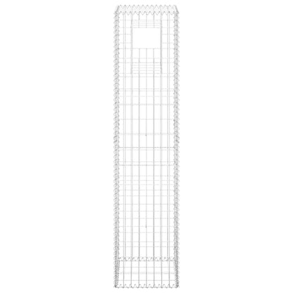 Cesti a Gabbione a Torre 2 pz 40x40x180 cm in Ferro