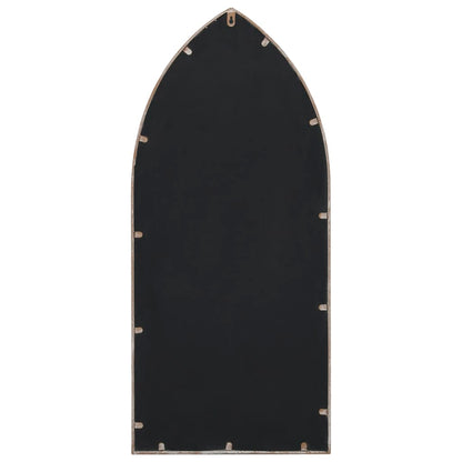 Specchio da Giardino Sabbia 100x45 cm in Ferro per Uso Esterno