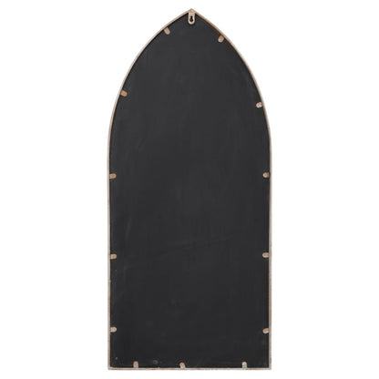 Specchio da Giardino Sabbia 100x45 cm in Ferro per Uso Esterno