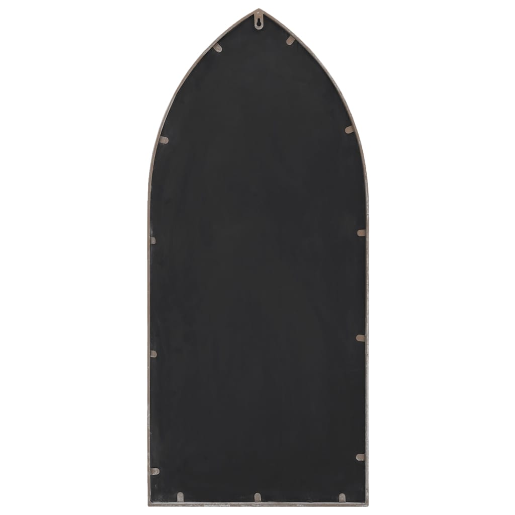 Specchio da Giardino Sabbia 100x45 cm in Ferro per Uso Esterno
