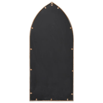 Specchio da Giardino Sabbia 100x45 cm in Ferro per Uso Esterno