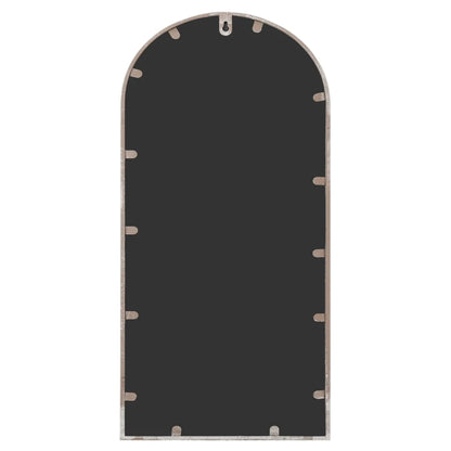 Specchio da Giardino Sabbia 70x30 cm in Ferro per Uso Esterno