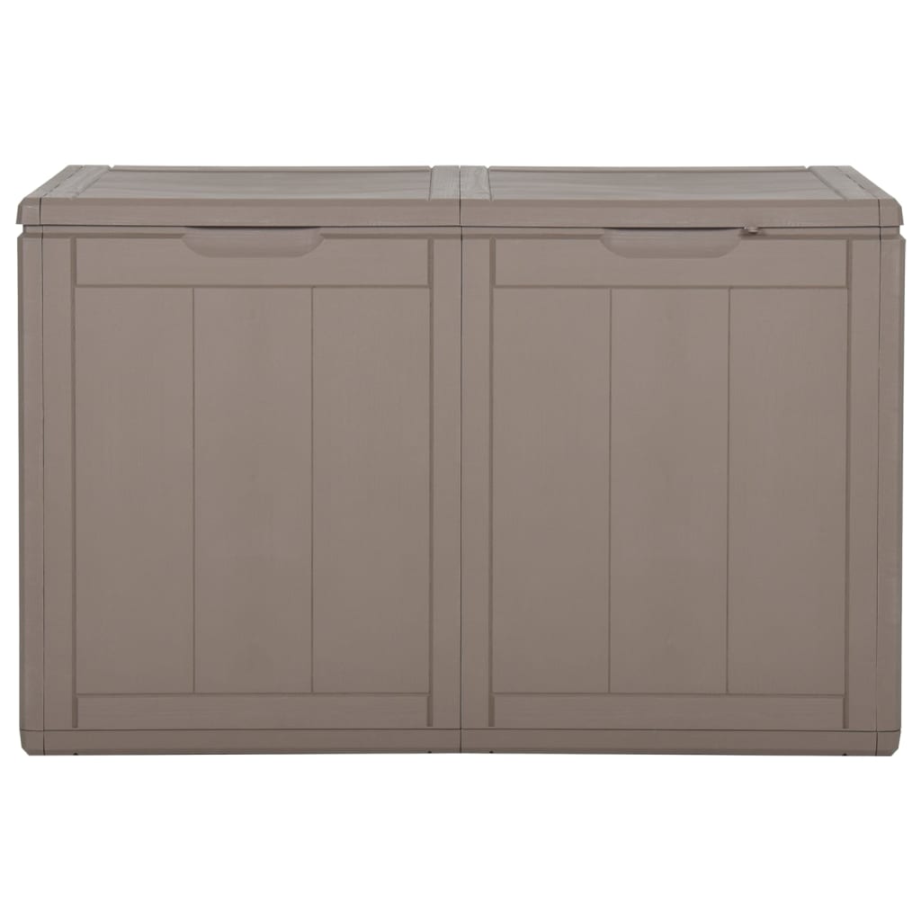 Baule da Giardino 180 L Marrone in Rattan PP