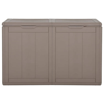 Baule da Giardino 180 L Marrone in Rattan PP