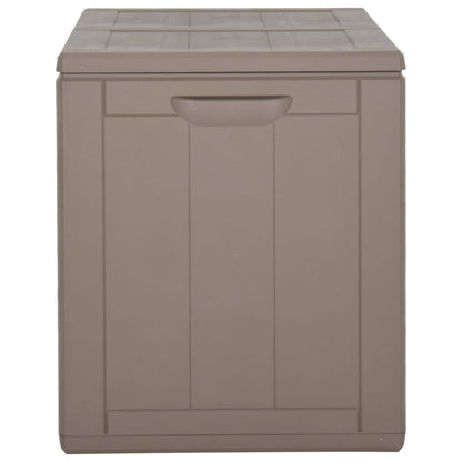 Baule da Giardino 180 L Marrone in Rattan PP