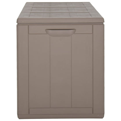 Baule da Giardino 270 L Marrone in Rattan PP