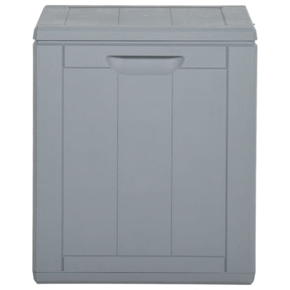 Baule da Giardino 90 L Grigio in Rattan PP