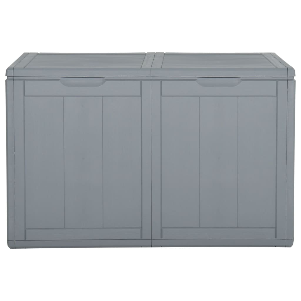 Baule da Giardino 180 L Grigio in Rattan PP
