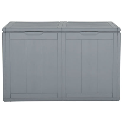 Baule da Giardino 180 L Grigio in Rattan PP