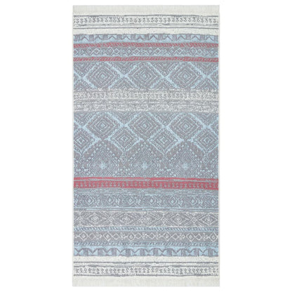 Tappeto Rosa e Acqua 120x180 cm in Cotone