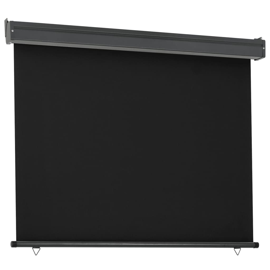 Tendalino Laterale per Balcone 122x250 cm Nero