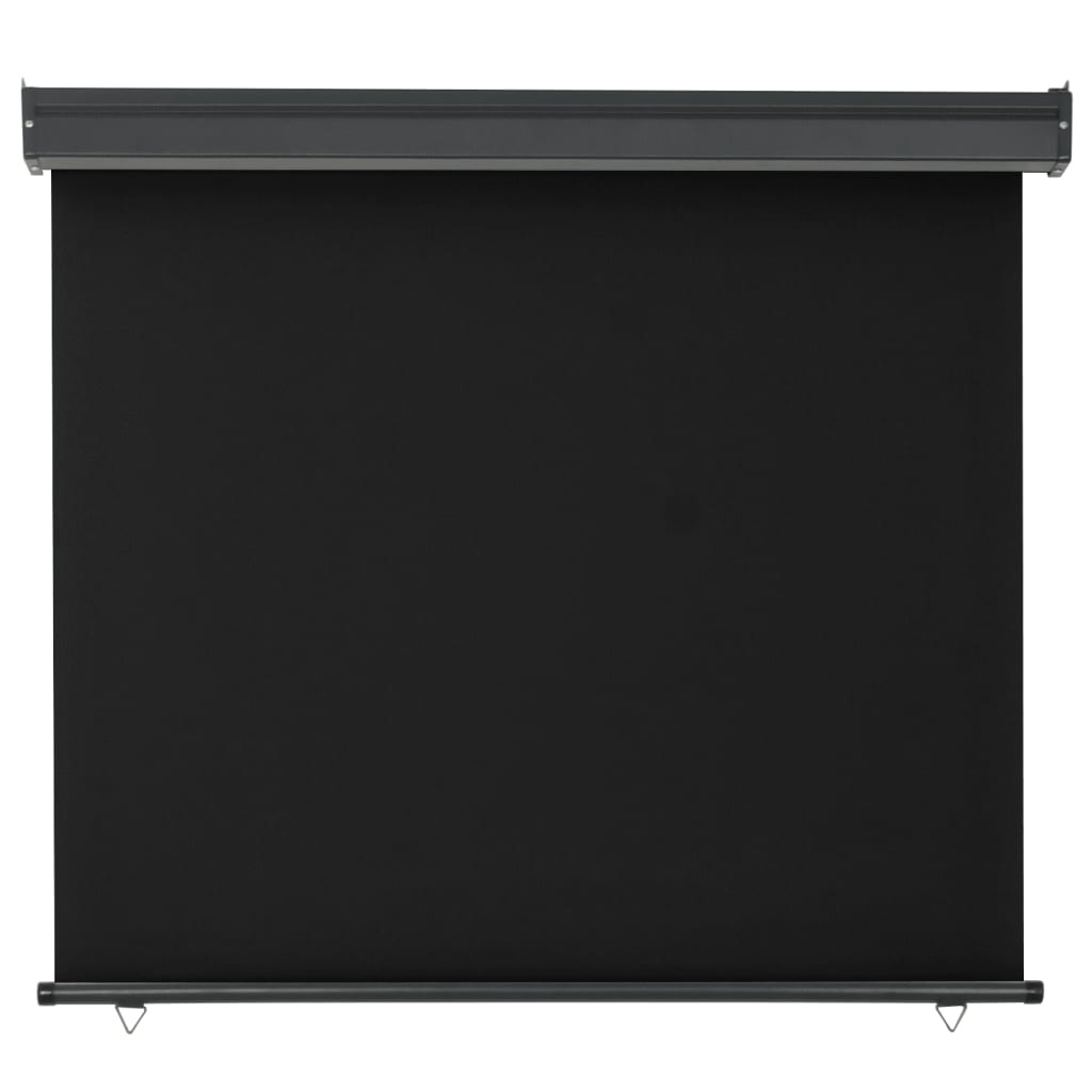 Tendalino Laterale per Balcone 122x250 cm Nero