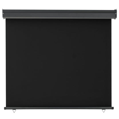 Tendalino Laterale per Balcone 122x250 cm Nero