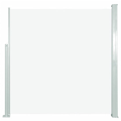 Tenda Laterale Retrattile per Patio 140x300 cm Crema