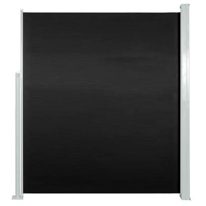 Tenda Laterale Retrattile per Patio 160x300 cm Nera