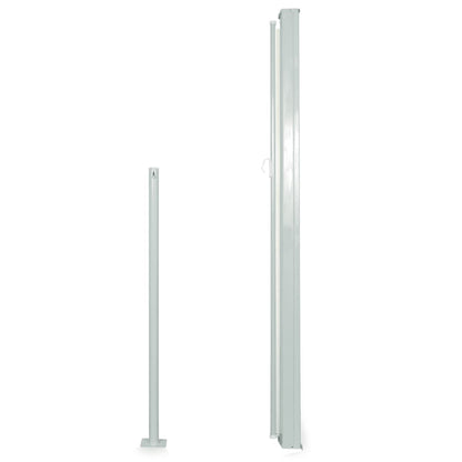 Tenda Laterale Retrattile per Patio 160x300 cm Crema
