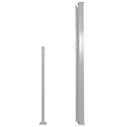 Tenda Laterale Retrattile per Patio 160x300 cm Grigia