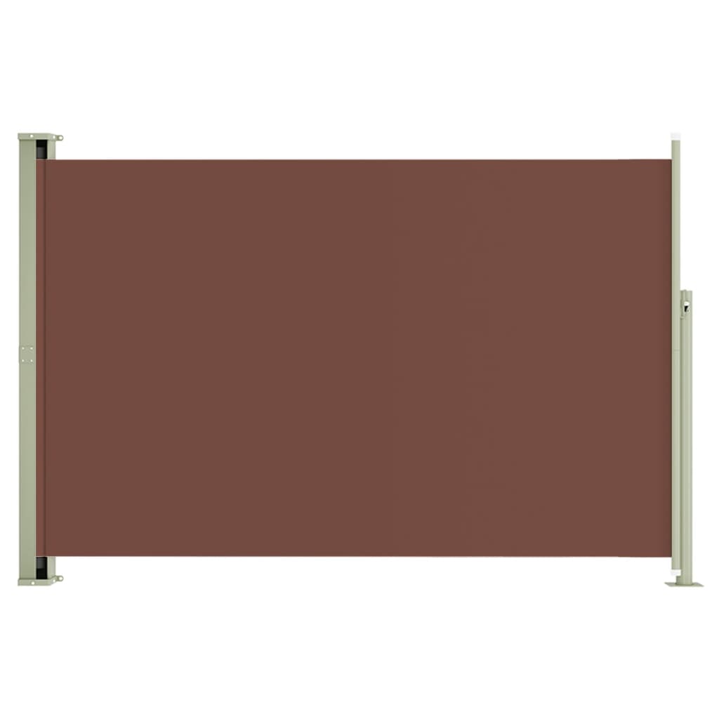 Tenda Laterale Retrattile per Patio 200x300 cm Marrone