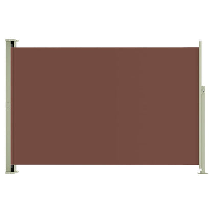 Tenda Laterale Retrattile per Patio 200x300 cm Marrone