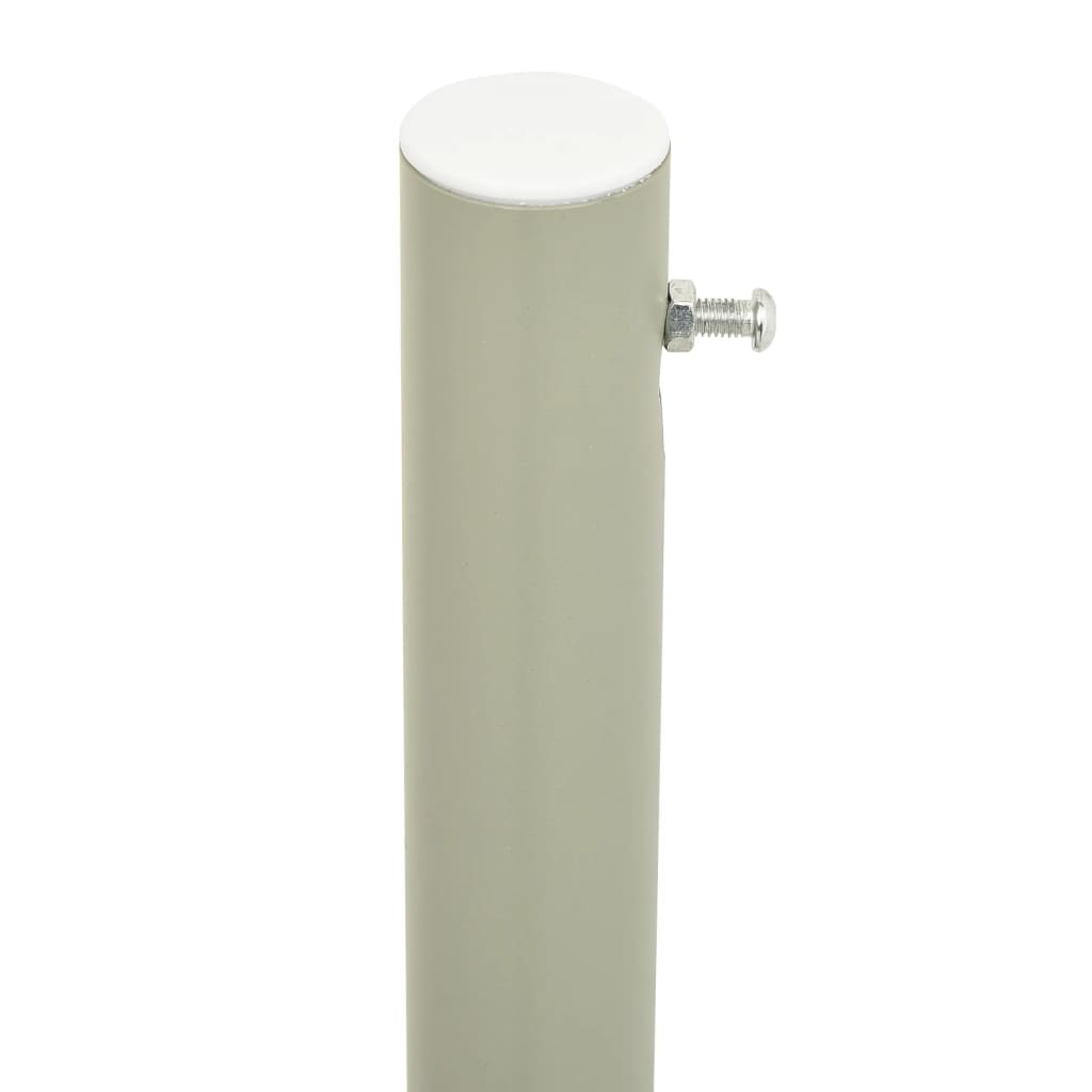 Tenda Laterale Retrattile per Patio 200x300 cm Marrone
