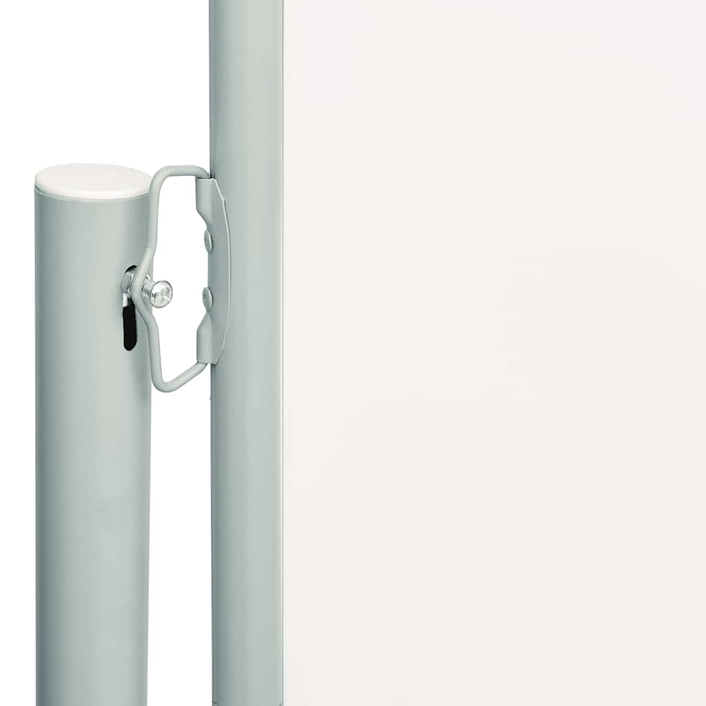 Tenda Laterale Retrattile per Patio 117x600 cm Crema