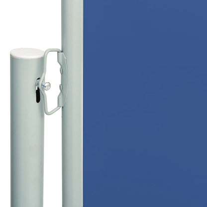Tenda Laterale Retrattile per Patio 117x600 cm Blu