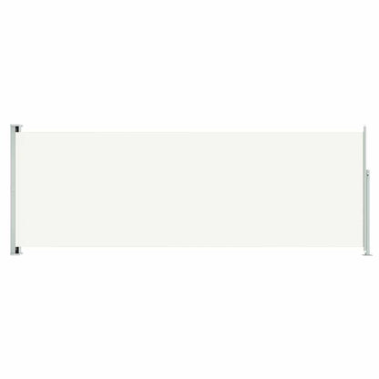 Tenda Laterale Retrattile per Patio 220x600 cm Crema