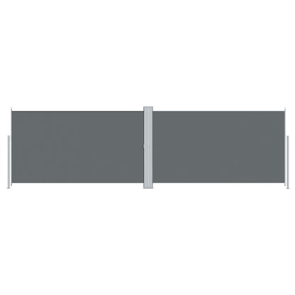 Tenda da Sole Laterale Retrattile Antracite 180x600 cm