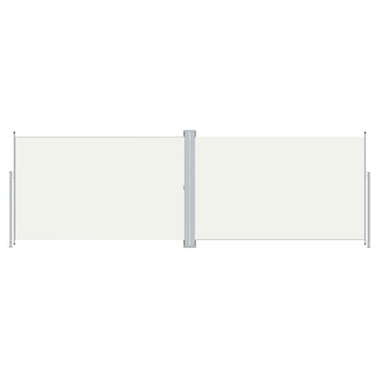 Tenda da Sole Laterale Retrattile Crema 200x600 cm