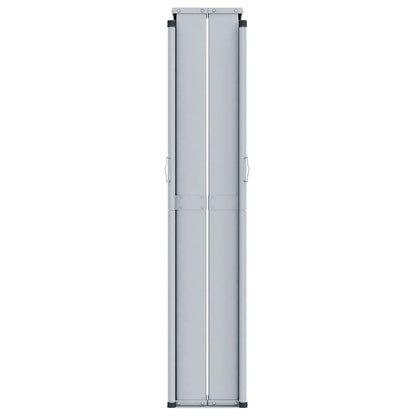 Tenda da Sole Laterale Retrattile Nera 180x1000 cm
