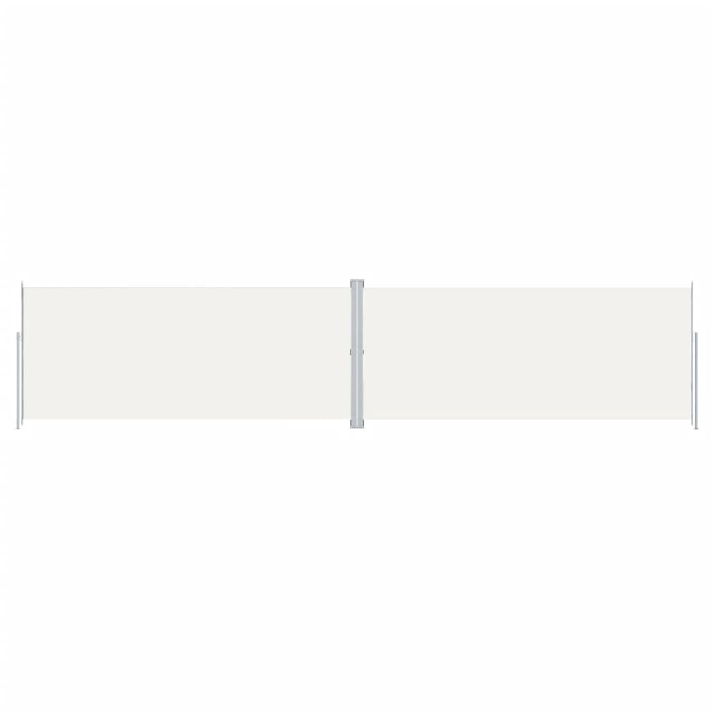 Tenda da Sole Laterale Retrattile Crema 220x1000 cm