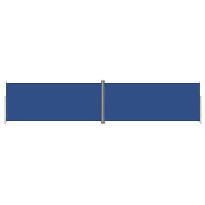 Tenda da Sole Laterale Retrattile Blu 220x1000 cm