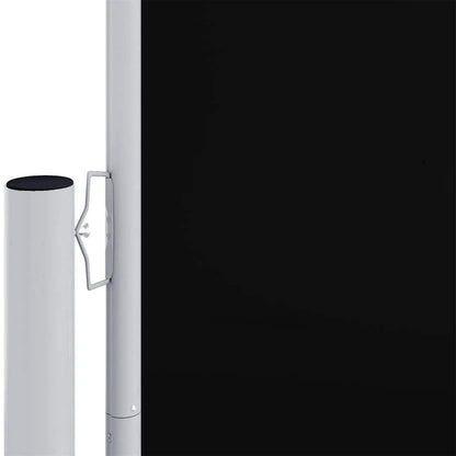 Tenda Laterale Retrattile Nera 117x1200 cm