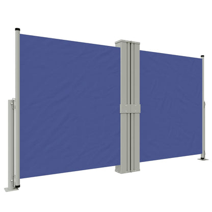 Tenda Laterale Retrattile Blu 140x1200 cm