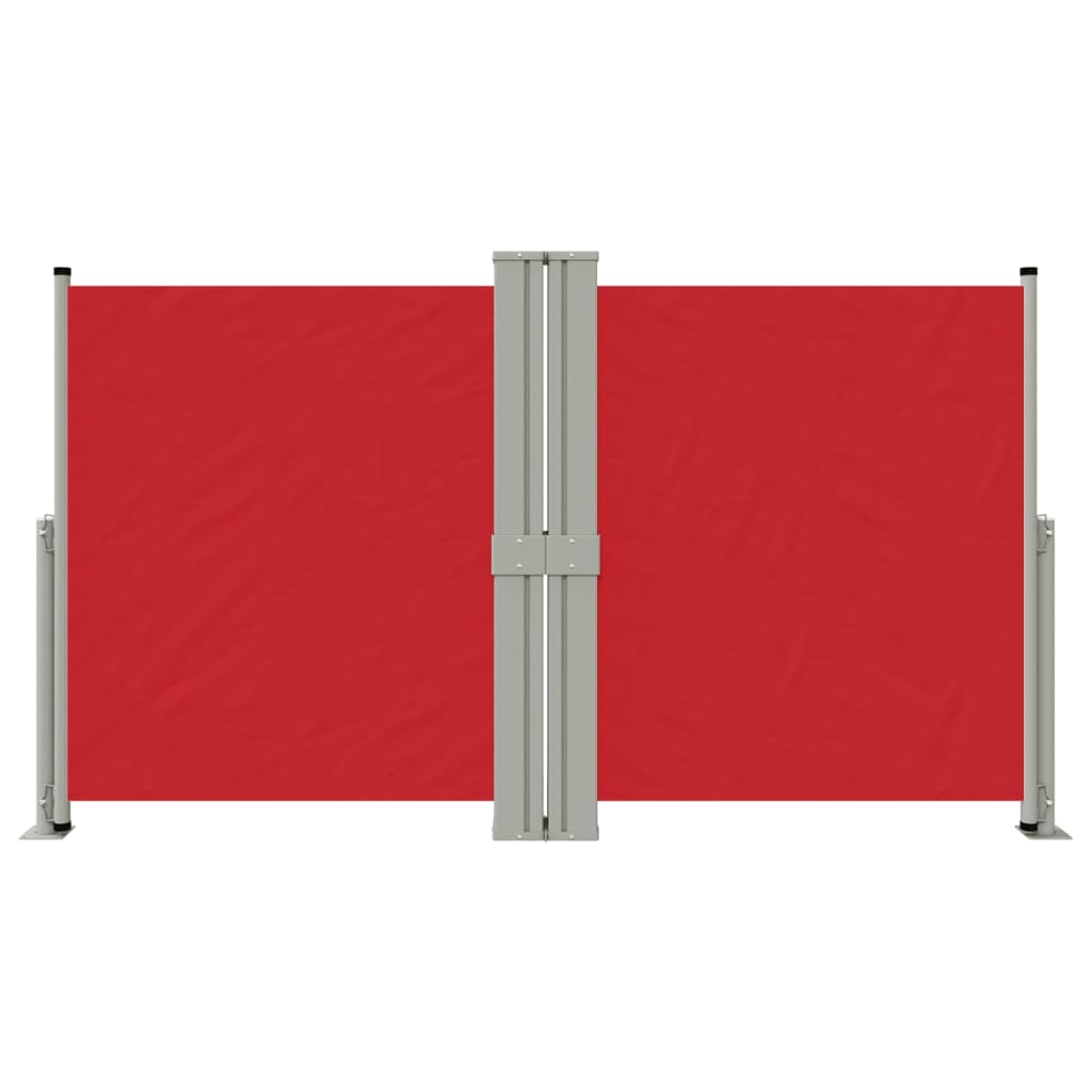 Tenda Laterale Retrattile Rossa 140x1200 cm