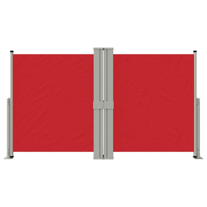 Tenda Laterale Retrattile Rossa 140x1200 cm